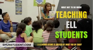 Avoiding Common Pitfalls: Effective Strategies for Teaching ELL Students