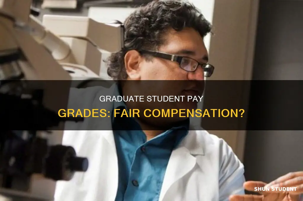 what pay grade should graduate students receive