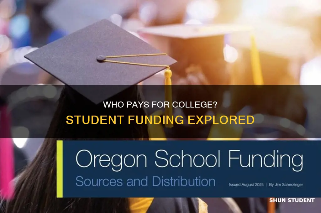 what percent of college students pay for their own education