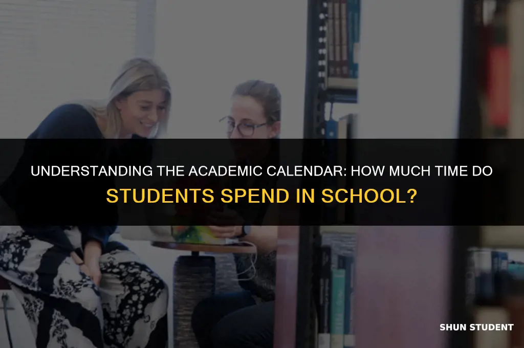 what percent of school year take up students year