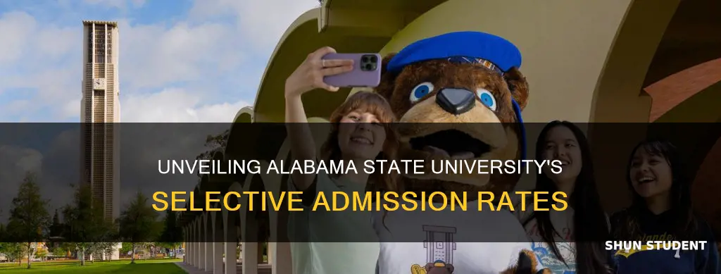 what percent of students are accepted into alabama state university