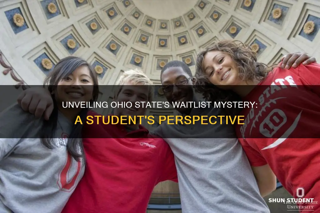 what percent of students are waitlisted at ohio state university