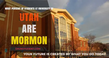 Mormon Students at the University of Utah: What's the Percentage?
