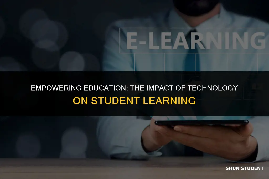what percent of students learn better with technology
