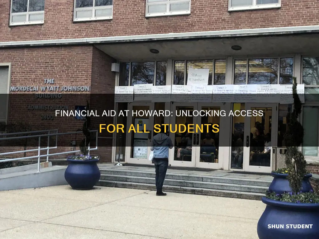 what percent of students receive financial aid at howard university