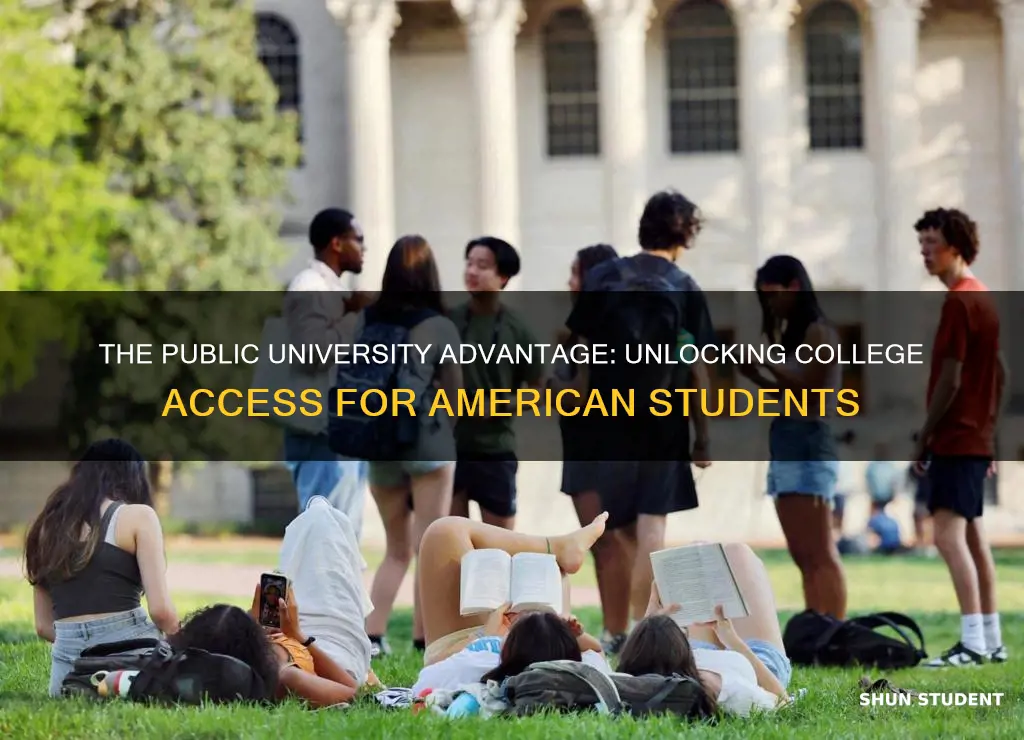 what percentage of american college students attend public universities