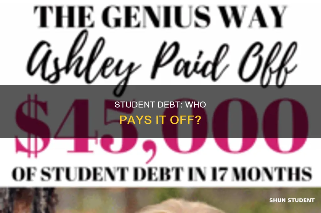 what percentage of people pay off student debt