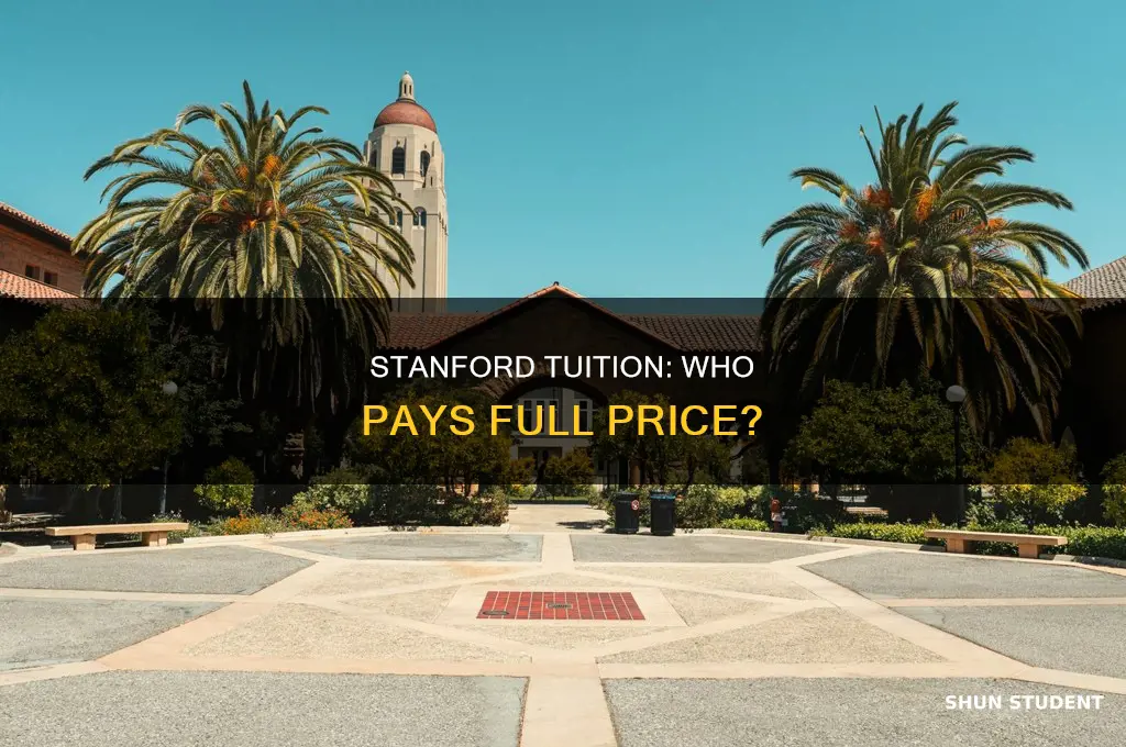 what percentage of stanford students pay full tuition