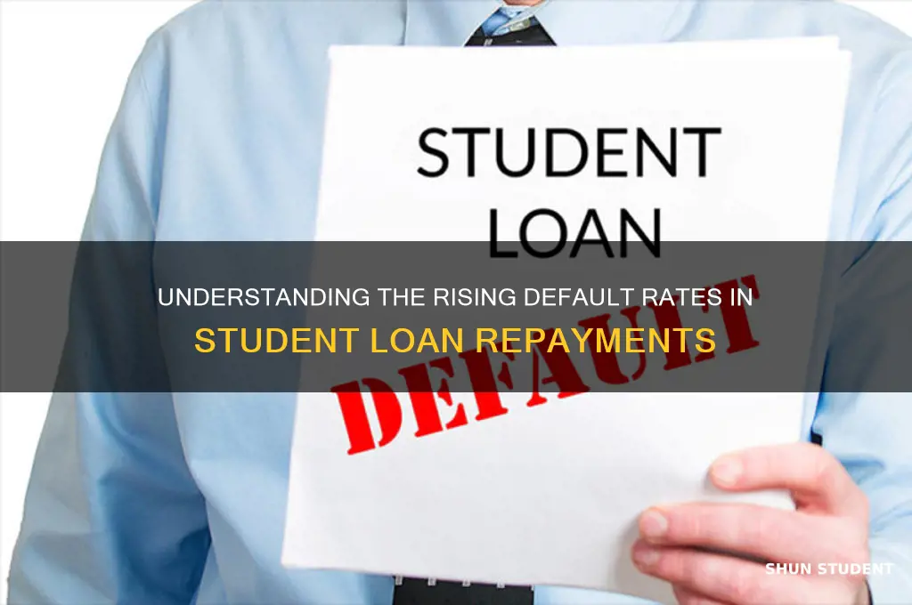 what percentage of student loans will default