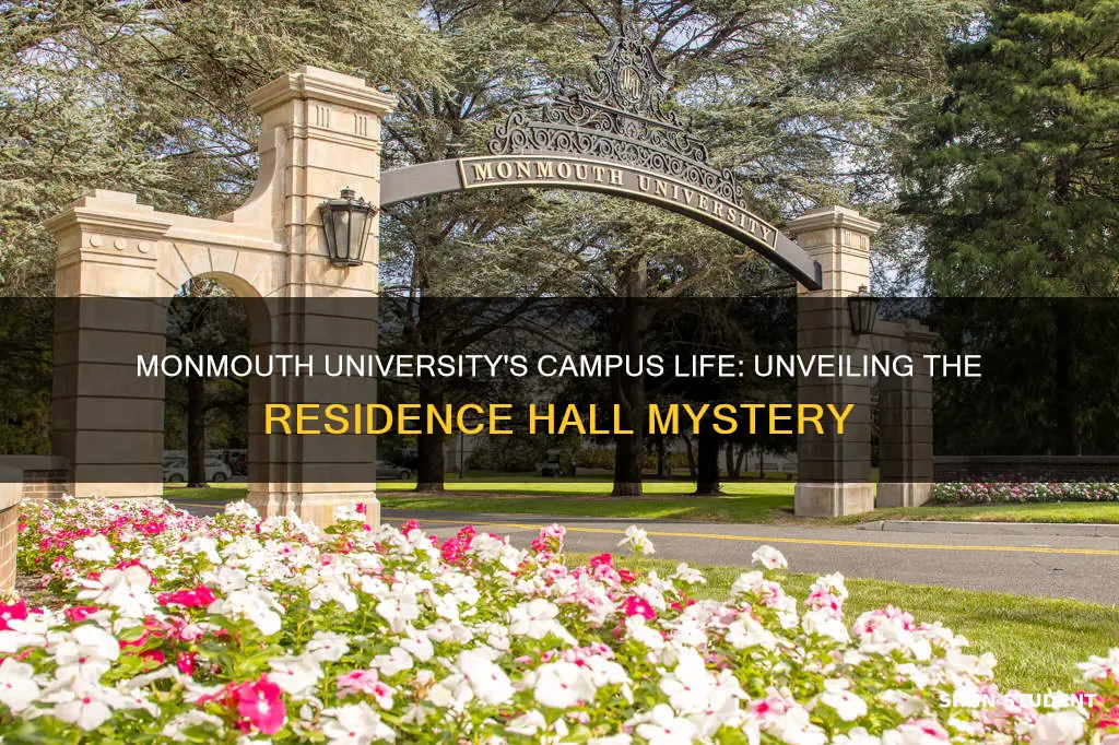 what percentage of students live on campus at monmouth university