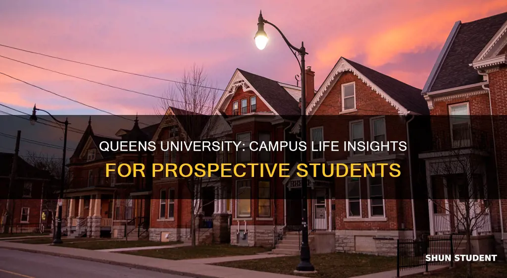 what percentage of students live on campus at queens university