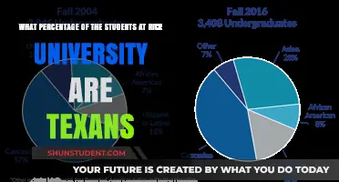 Texans at Rice: What's the Percentage?
