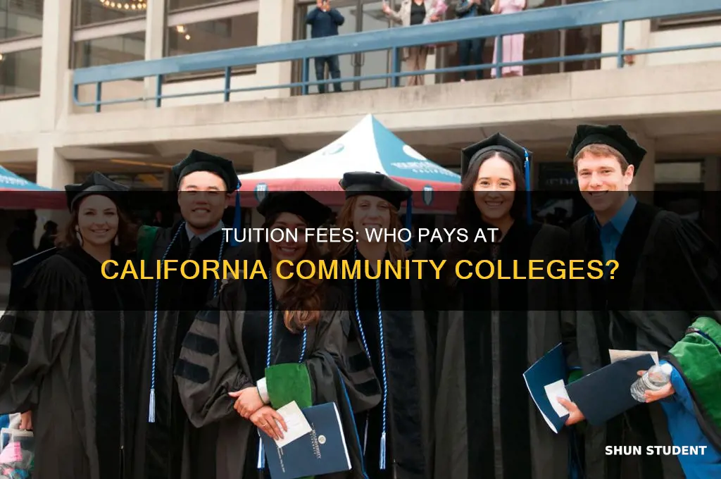 what percetage of ca community college students pay tutition