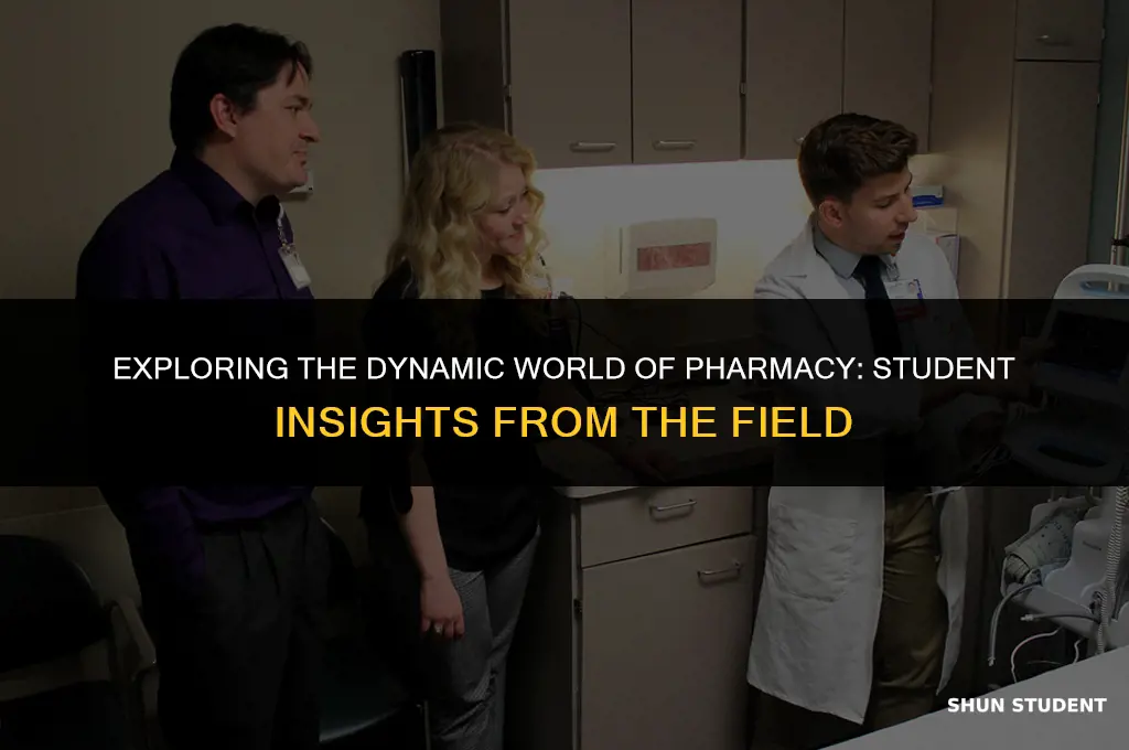 what pharmacy students learn at site