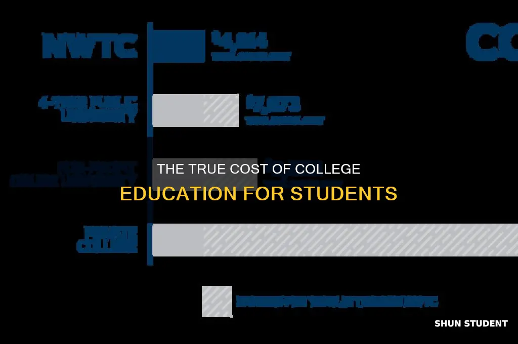 what price do most students pay for college