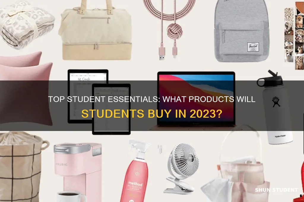 what products will students buy