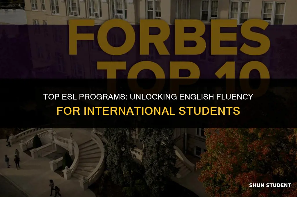 what program is best for esl students to learn english