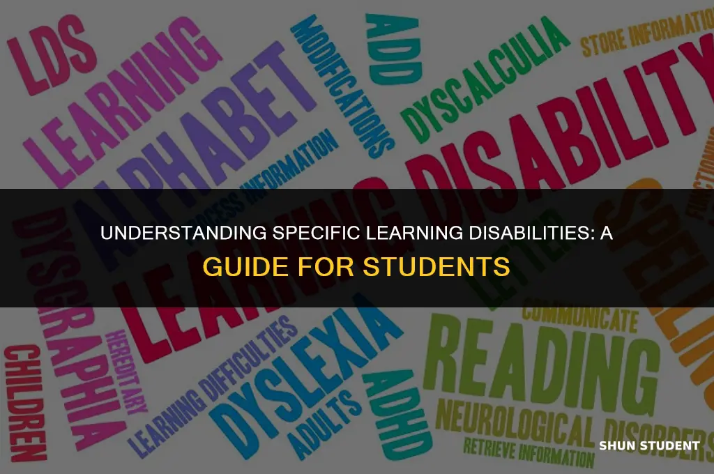 what qualifies a students to have specific learning disabilities