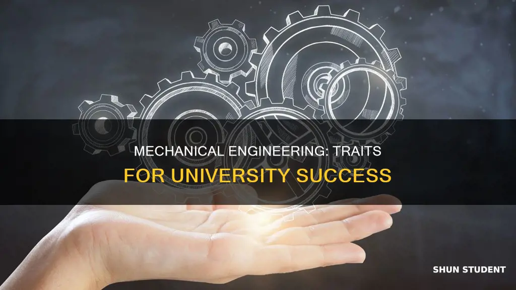 what qualities are universities looking for for mechanical engineering students