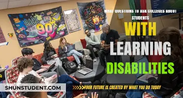 Empowering Students: Key Questions for Colleges on Learning Disabilities