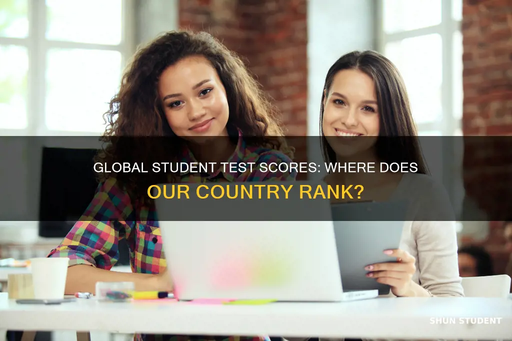 what rank are we in student test scores internationally