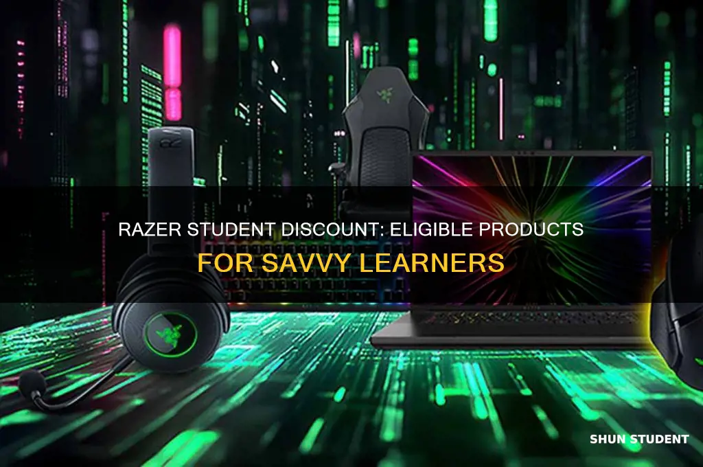 what razer products work with the student discount