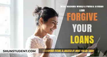 Private Student Loan Forgiveness: Reasons Your Debt Could Be Erased