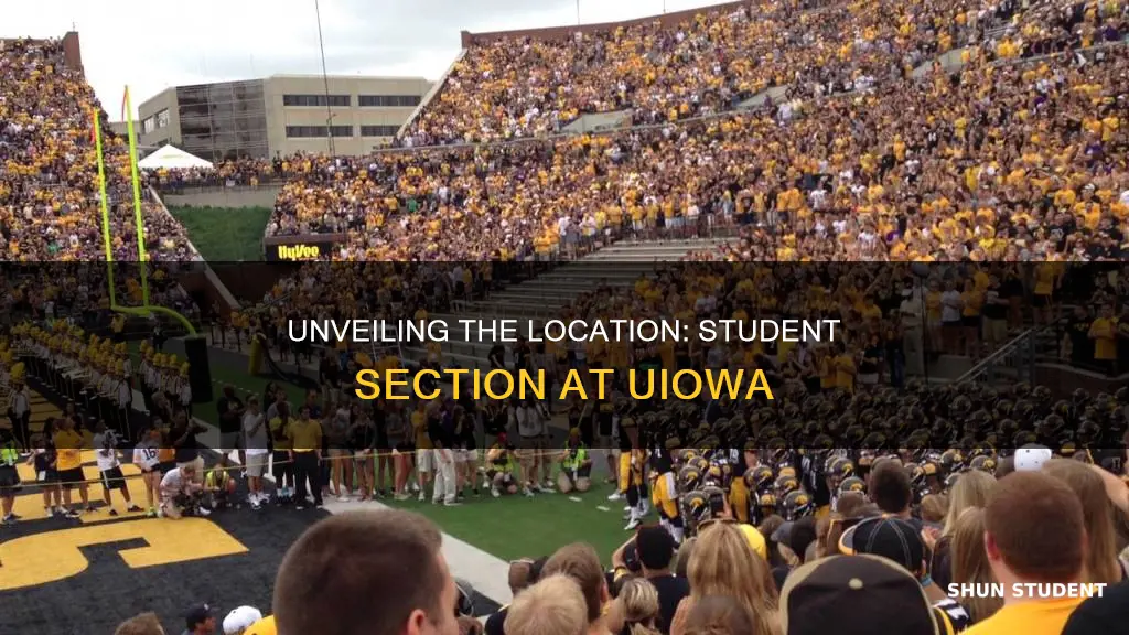 what section is the student section at university of iowa