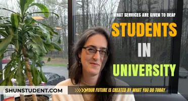 University Services for Deaf Students: What's Available?