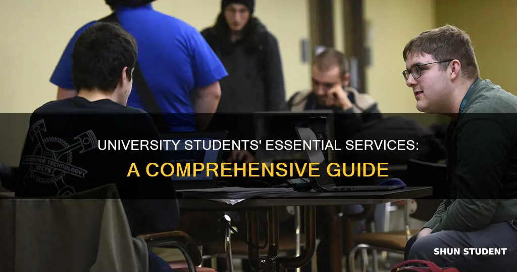 what services do university students need