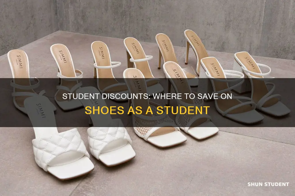what shoe shops accept student discount