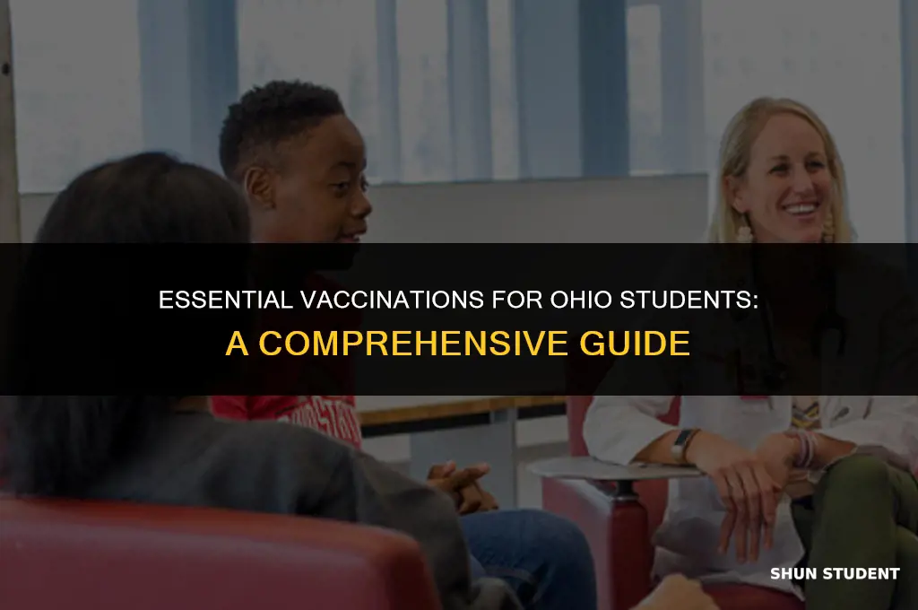 what shots do students need in ohio