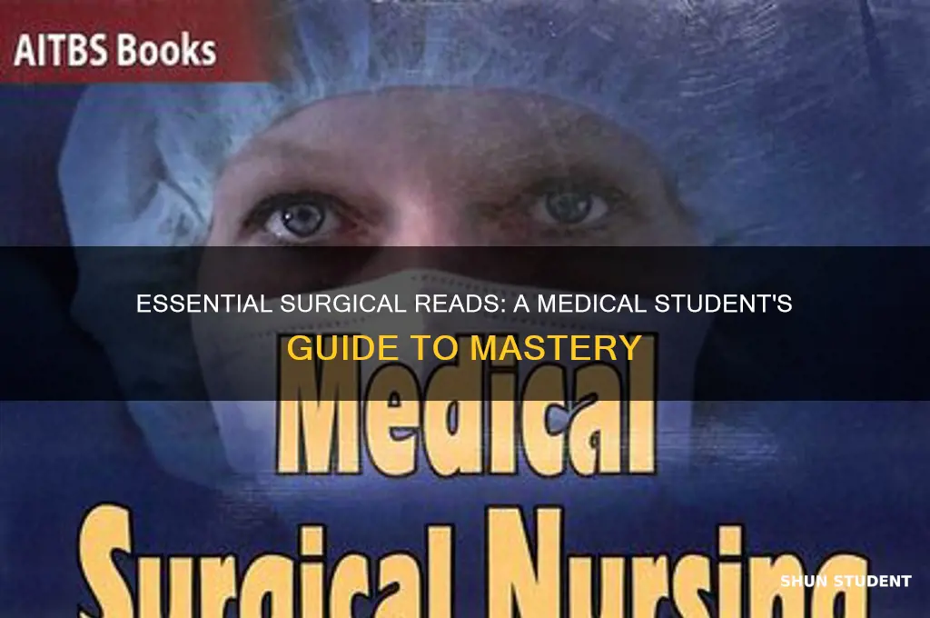 what should a medical student interested in surgery read