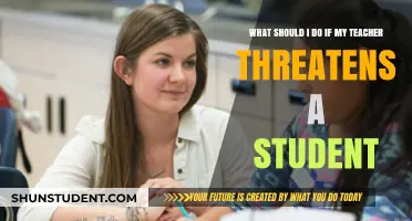 Teacher Threats: Steps to Take When a Student is Endangered