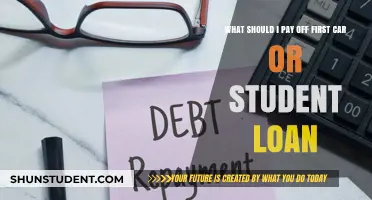 Car Loan or Student Debt: Which to Pay Off First?