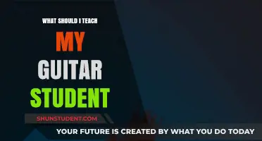 Essential Guitar Skills to Teach Your Student for Success
