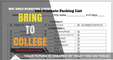 Essentials for International Students Starting College