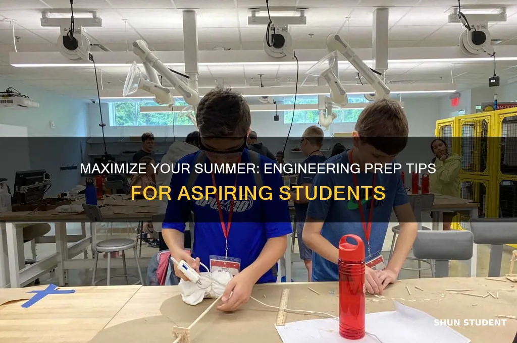 what should students interested in engineering do during their summers