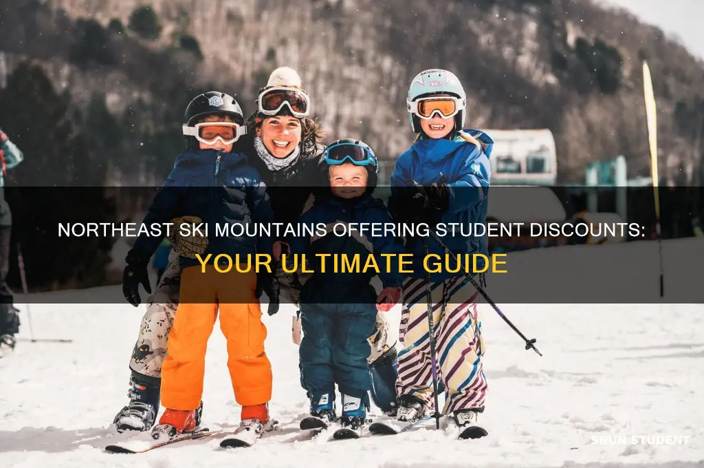 what ski mountains in the northeast have student discounts