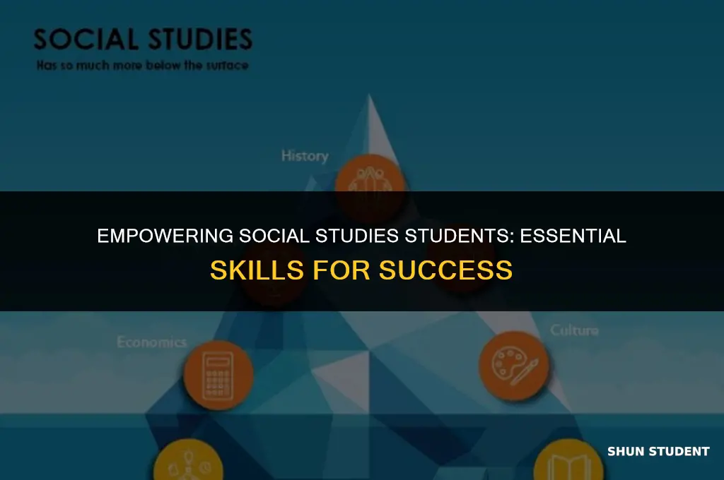 what skills do social studies students need to posess