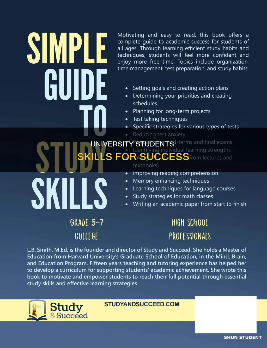 what skills do university students need