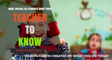 Understanding Special Ed Students: Insights and Wishes for Teachers