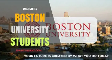 Boston University Students: Where Do They Come From?
