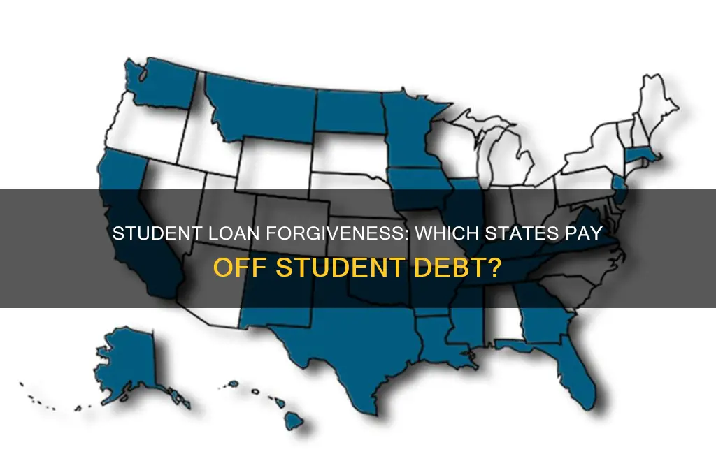 what states pay student loads