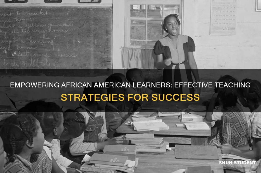 what strategies can i use to teach african american student