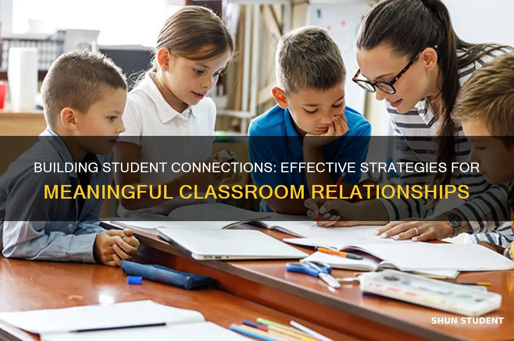 what strategies will you use to build relationships with students