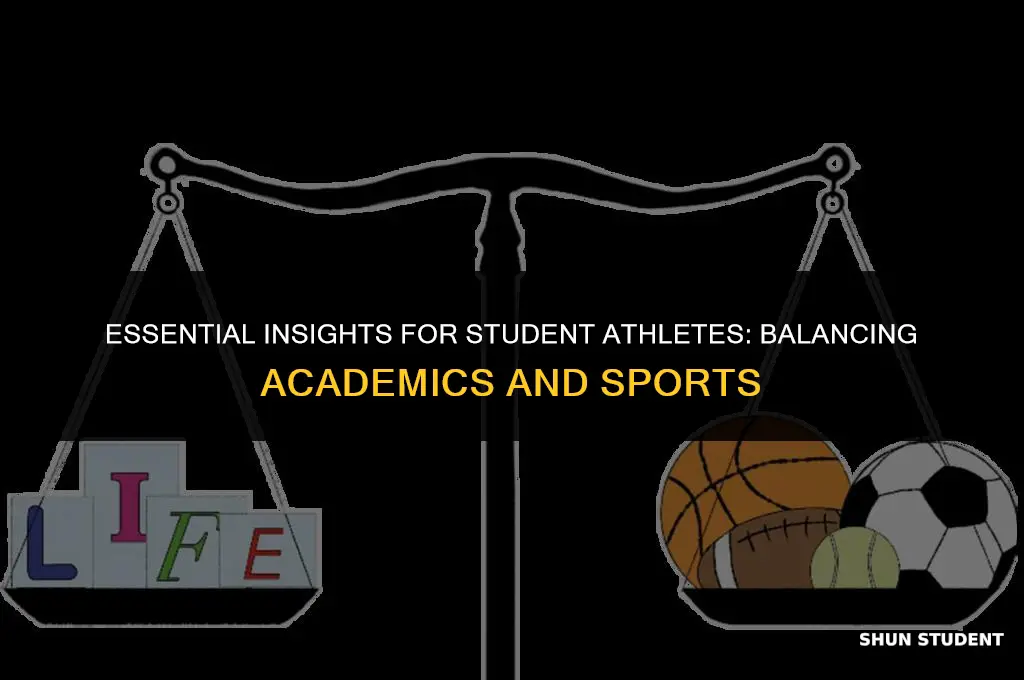 what student athletes need to know