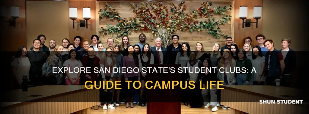 what student clubs are available at san diego state university