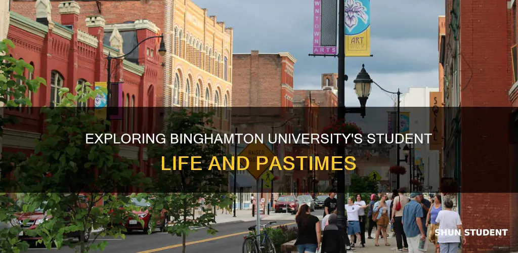what student enjoy doing for fun at binghamton university