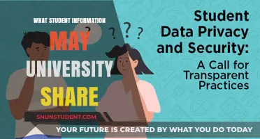 University Data Sharing: What Student Info is Shared?
